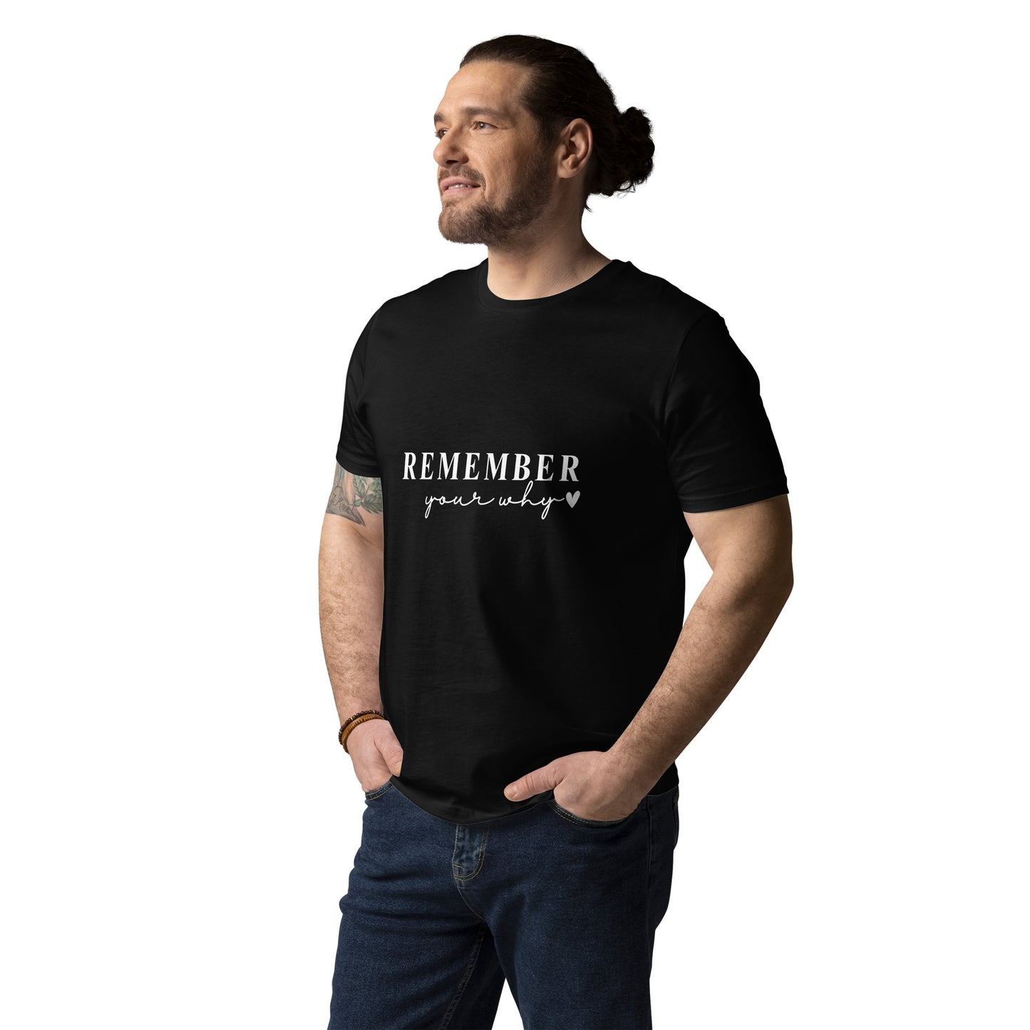 E&P™ "Remember Your Why" Men's Organic Cotton T-Shirt