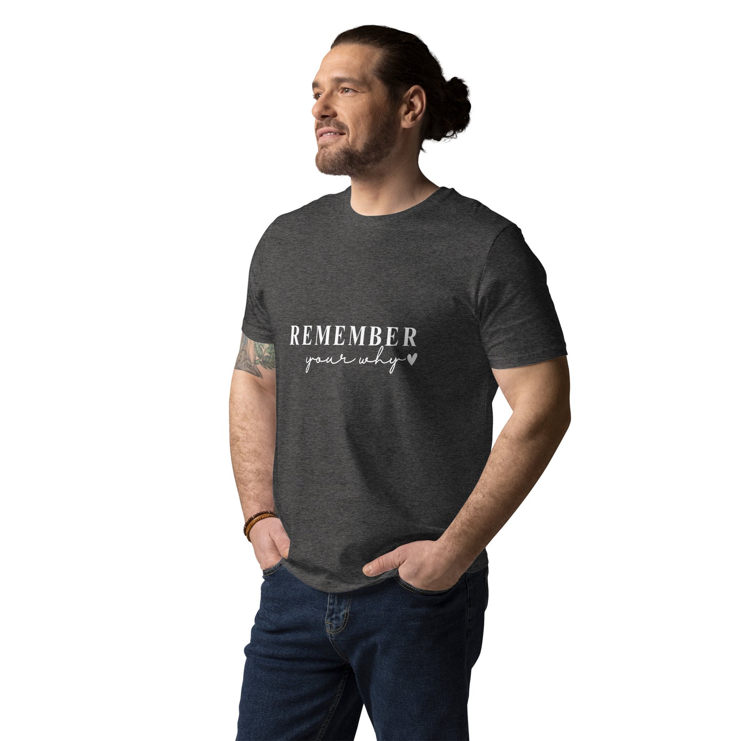 E&P™ "Remember Your Why" Men's Organic Cotton T-Shirt