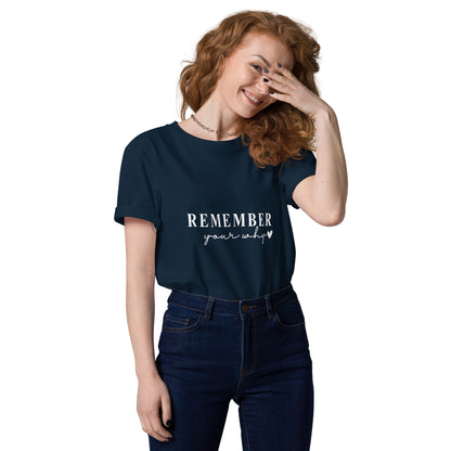 E&P™ "Remember Your Why" Women's Organic Cotton T-Shirt