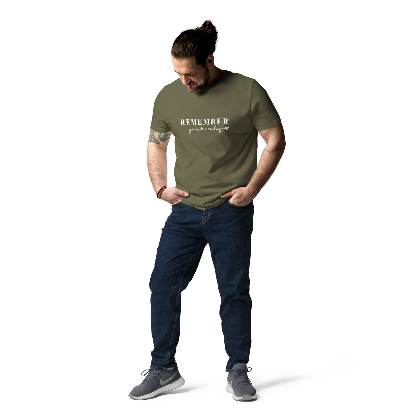 E&P™ "Remember Your Why" Men's Organic Cotton T-Shirt