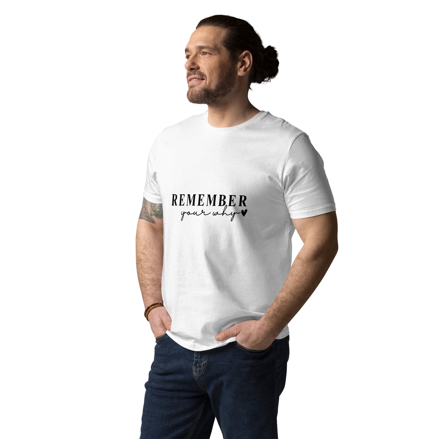 E&P™ "Remember Your Why" Men's Organic Cotton T-Shirt