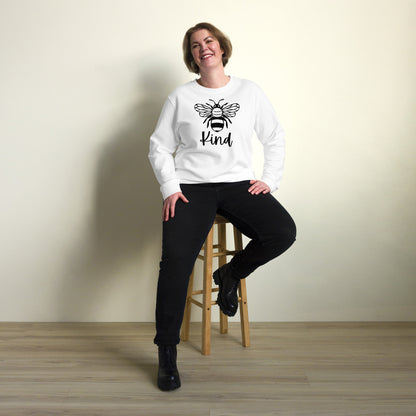 E&P™ "Bee Kind" Women's Organic Sweatshirt