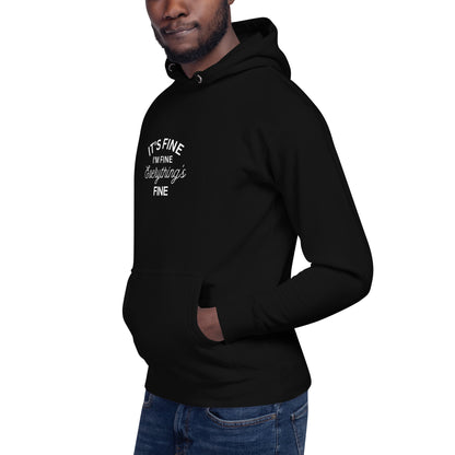 E&P™ "It's Fine, I'm Fine, Everything's Fine" Men's Premium Hoodie