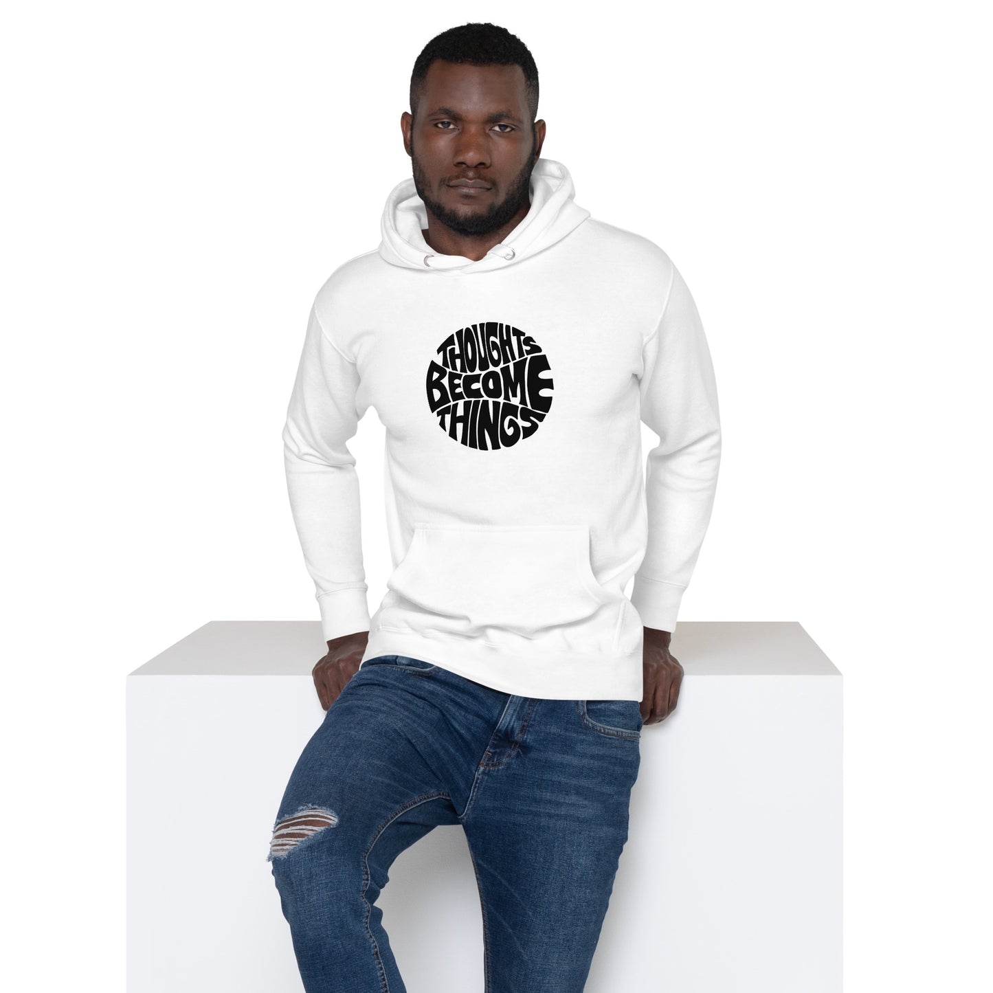 E&P™ "Thoughts Become Things" Men's Premium Hoodie